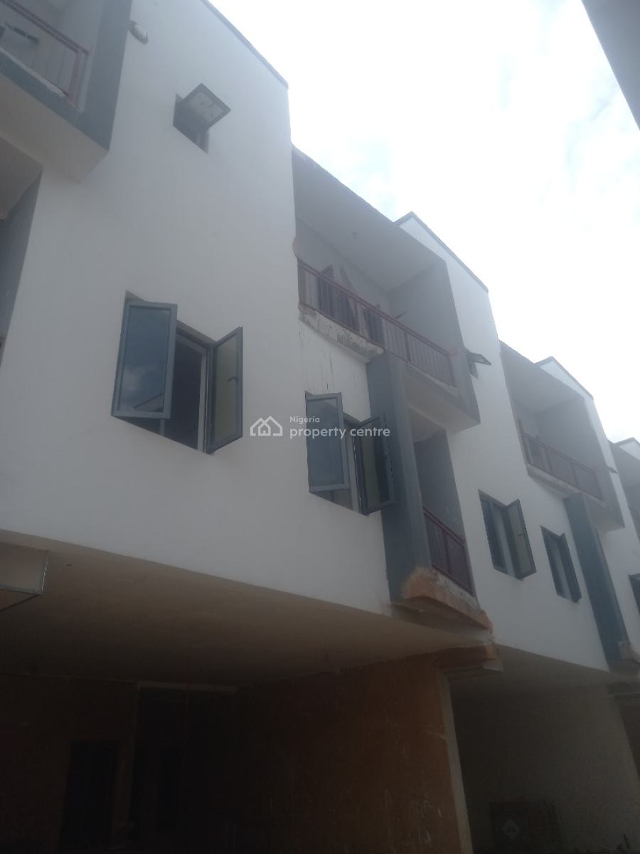 Newly Built 4 Bedroom with Maids Room and Pool, Heights Estate, Alausa, Ikeja, Lagos, Terraced Duplex for Sale
