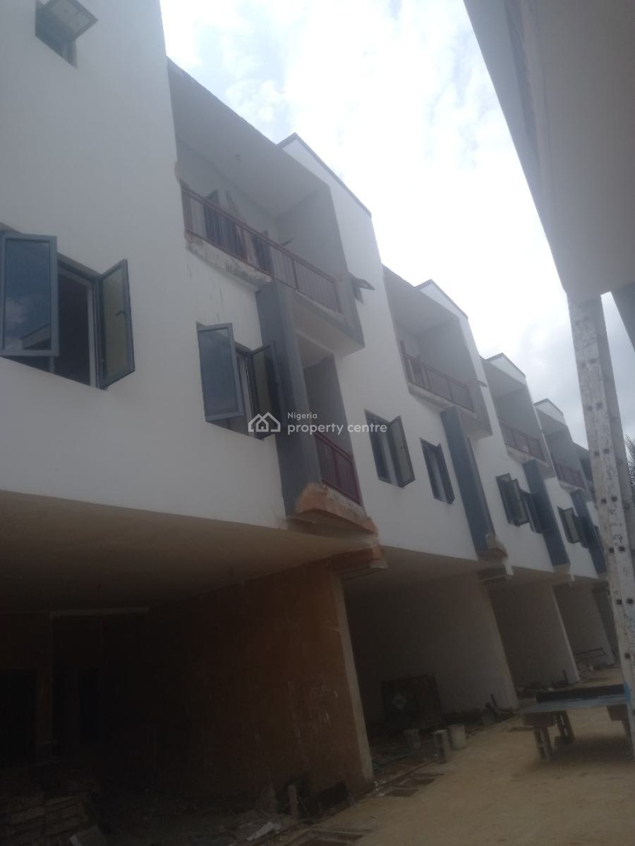 Newly Built 4 Bedroom with Maids Room and Pool, Heights Estate, Alausa, Ikeja, Lagos, Terraced Duplex for Sale