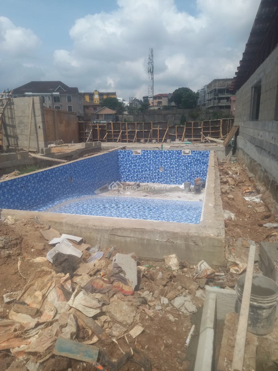 Newly Built 4 Bedroom with Maids Room and Pool, Heights Estate, Alausa, Ikeja, Lagos, Terraced Duplex for Sale