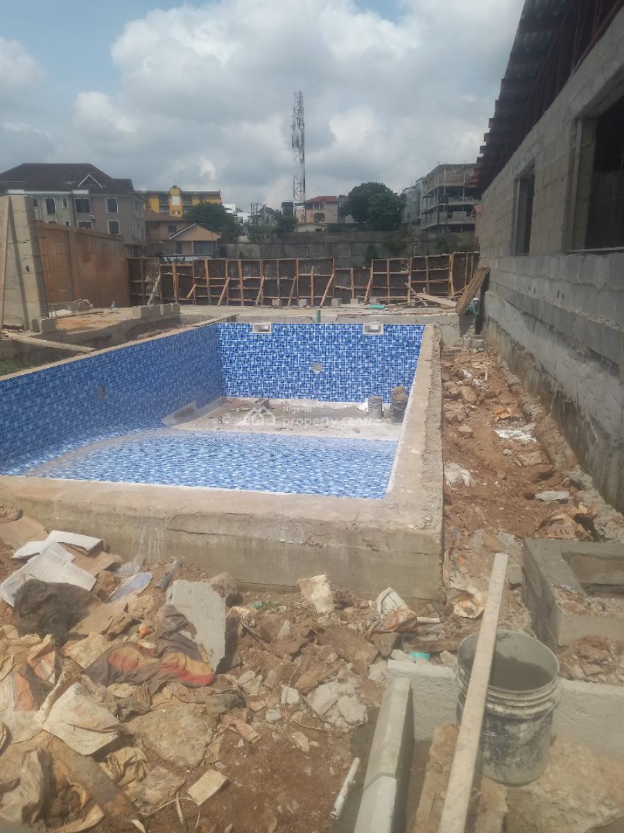 Newly Built 4 Bedroom with Maids Room and Pool, Heights Estate, Alausa, Ikeja, Lagos, Terraced Duplex for Sale