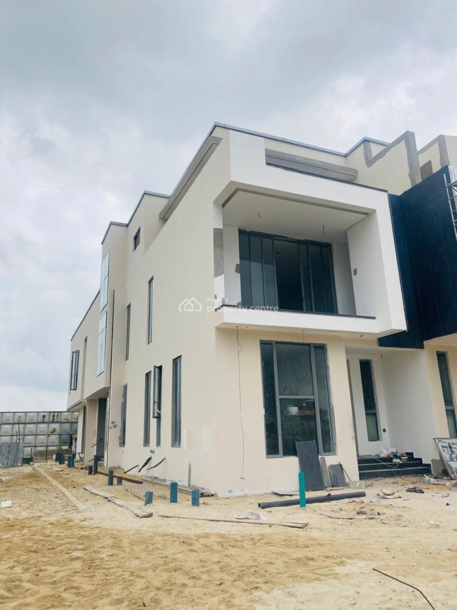 Exquisitely Finished 4 Bedroom Fully Detached Duplex with Bq and Pool, Cowrie Creek Estate, Ikate, Lekki, Lagos, Semi-detached Duplex for Sale