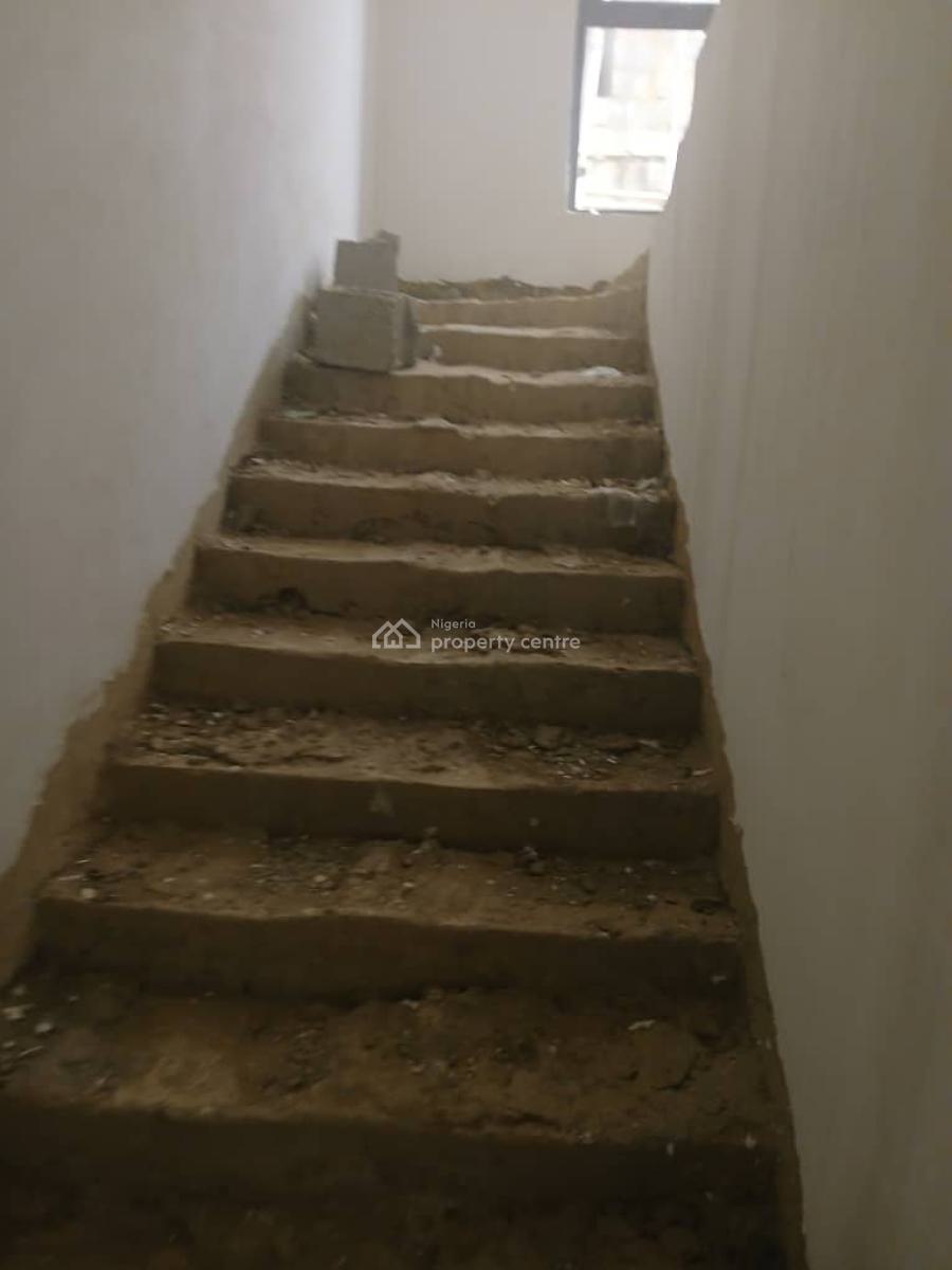 Newly Built 5 Bedroom Fully Detached Semi Finished Building, Katampe, Abuja, Detached Duplex for Sale