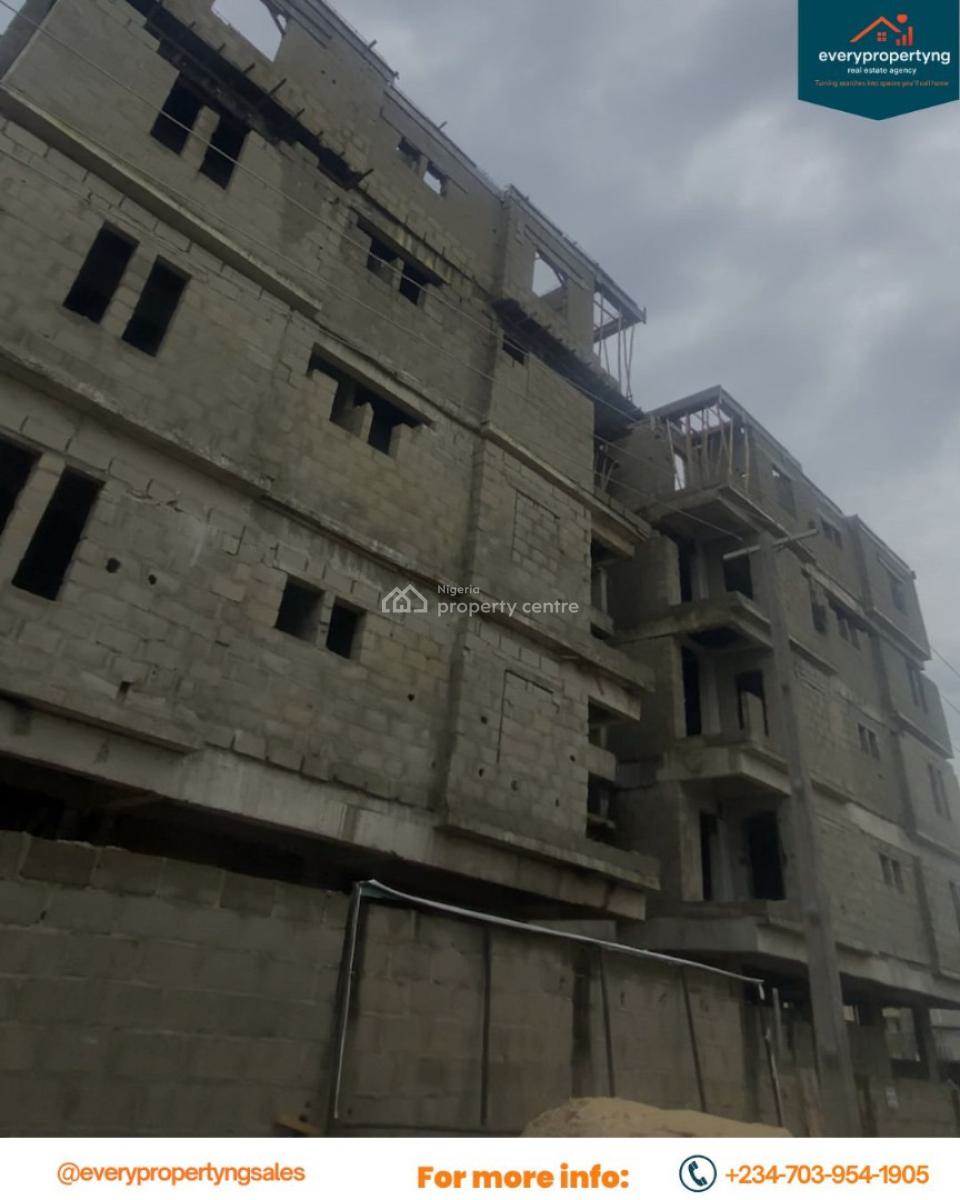 Ongoing Project : 2 Bedroom Apartment with Bq , Swimming Pool and Gym, Lekki Phase 1, Lekki, Lagos, Flat / Apartment for Sale