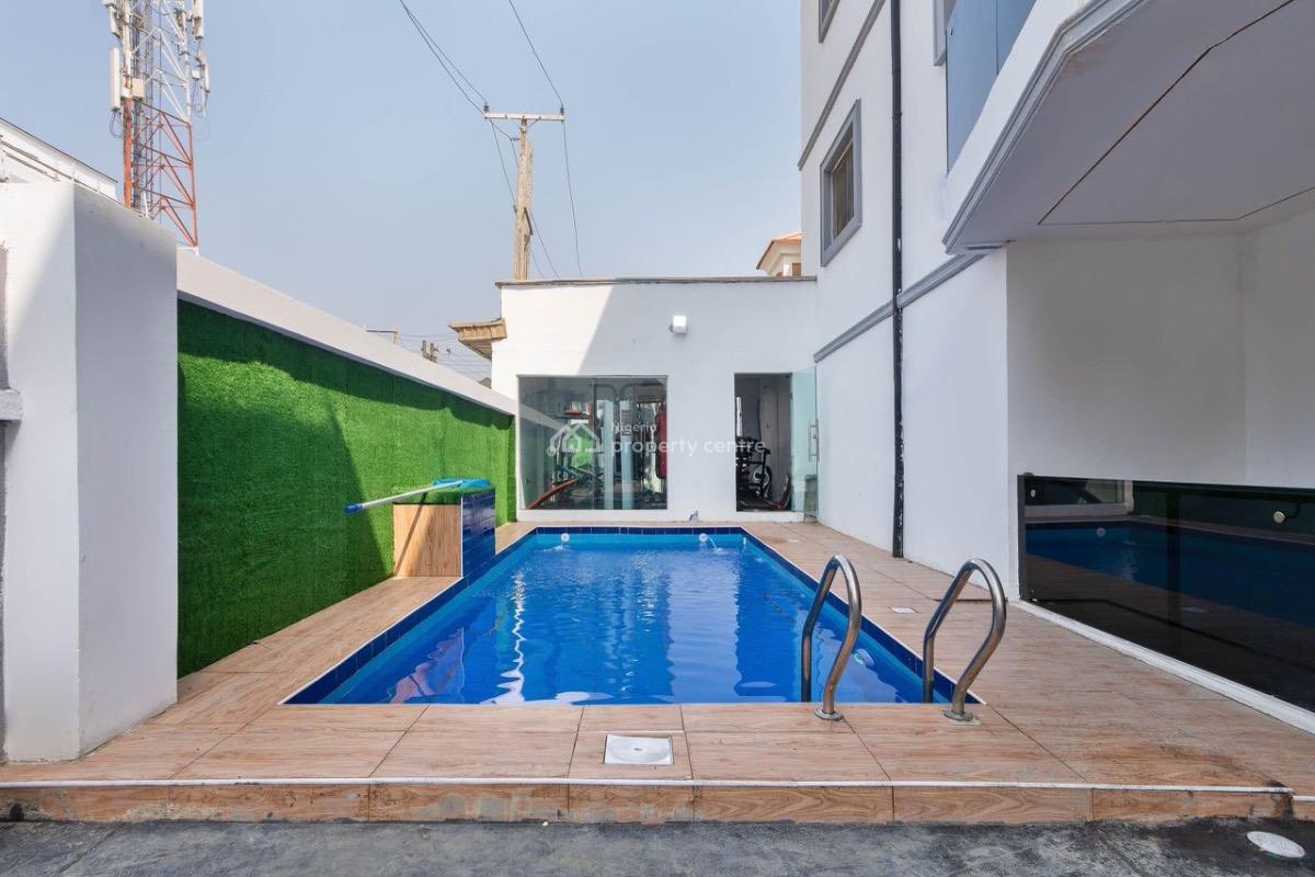 Lux Two Bed Apartment with Pool and Bathtub, 5 Street Estate, Osapa, Lekki, Lagos, Flat / Apartment Short Let