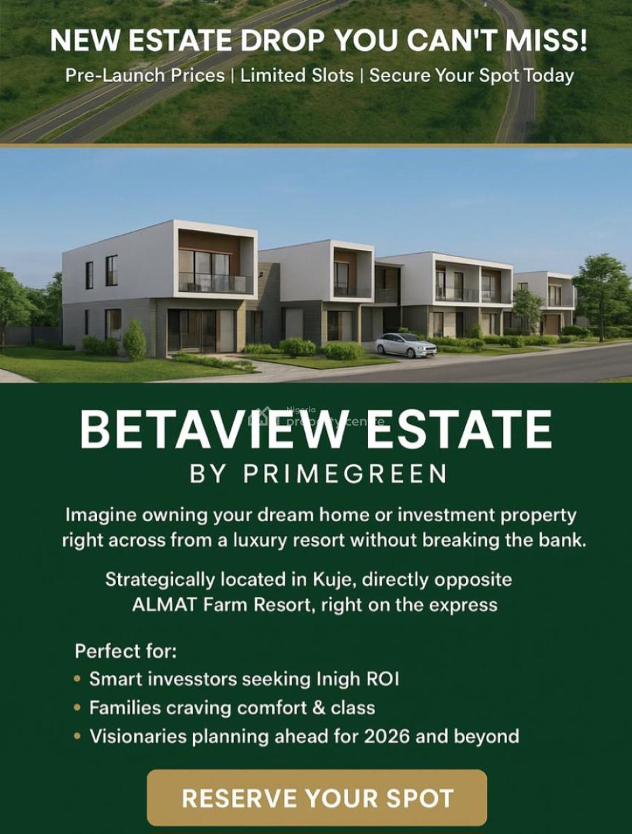 New Estate Alert, Kuje, Abuja, Residential Land for Sale