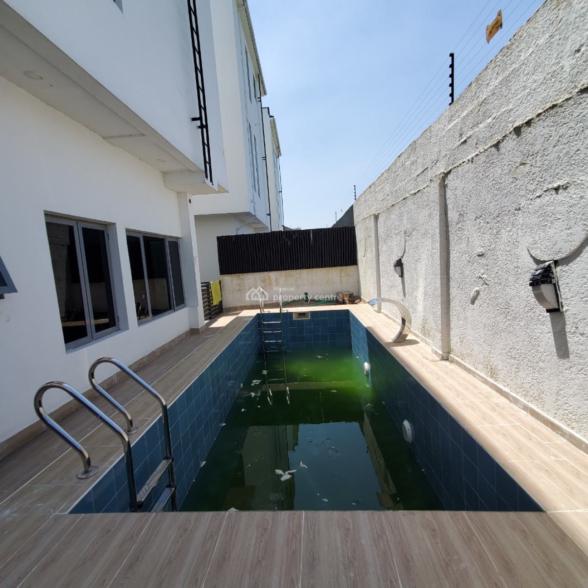 Beautiful 5 Bedroom Duplex with a Pool and a Bq, Osapa, Lekki, Lagos, House for Sale
