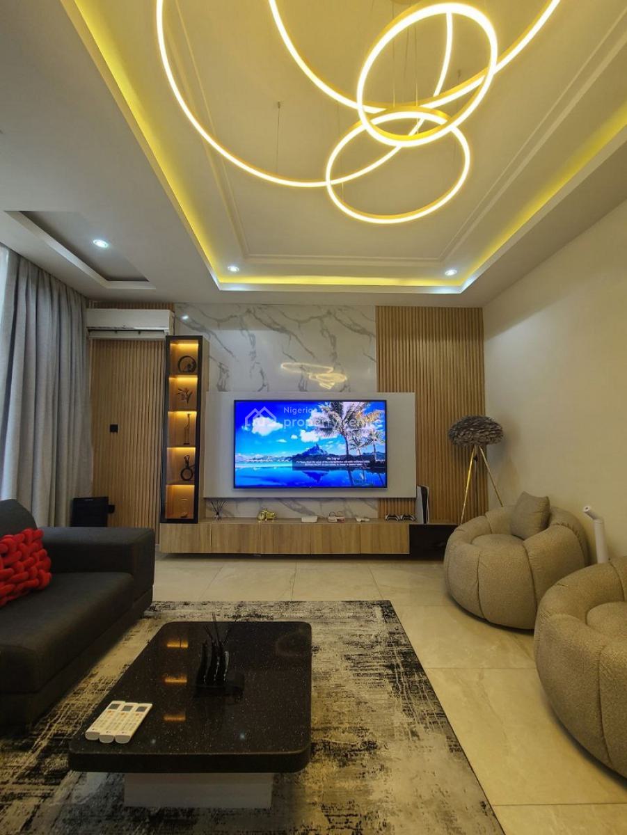 Nicely Furnished 4 Bedroom Apartment, Ikate Elegushi, Lekki, Lagos, Flat / Apartment Short Let