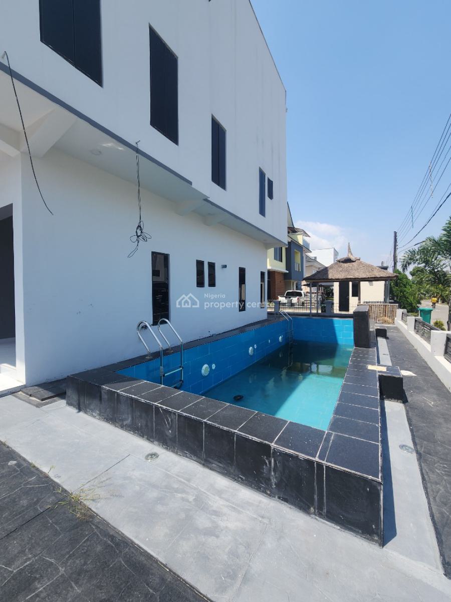 Grandeur 5 Bedroom Detached Duplex with Bq, Pool, Cinema, Osapa, Lekki, Lagos, Detached Duplex for Sale