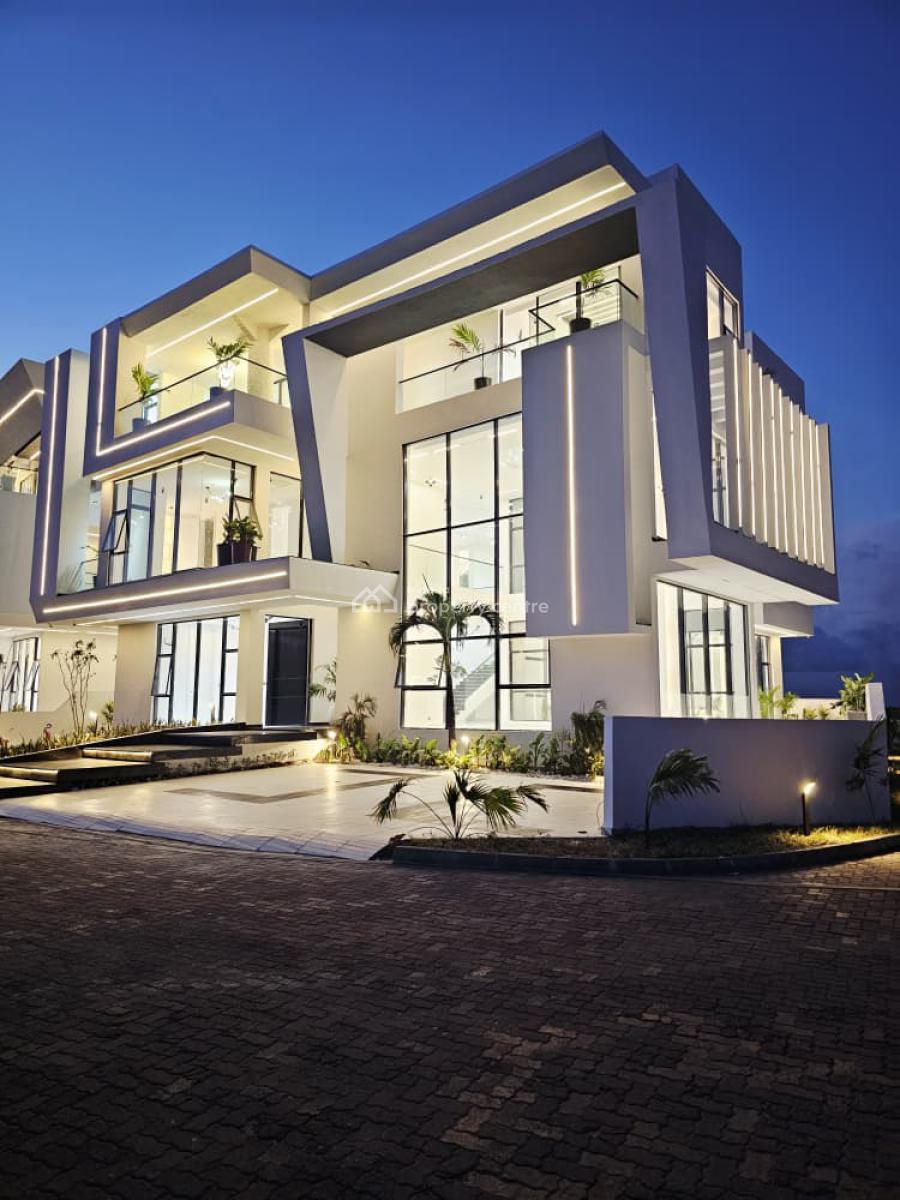5 Bedroom Fully Detached Mansion, Osapa, Lekki, Lagos, Detached Duplex for Sale