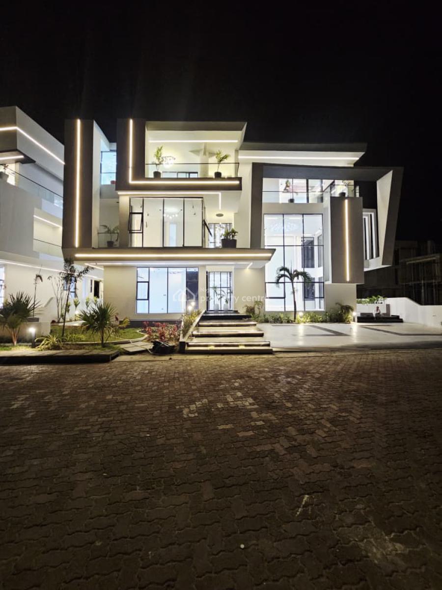 5 Bedroom Fully Detached Mansion, Osapa, Lekki, Lagos, Detached Duplex for Sale