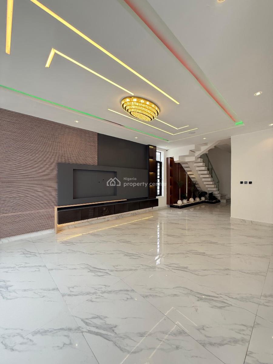 5 Bedroom Detached House with Bq, Chevron, Lekki Phase 1, Lekki, Lagos, Detached Duplex for Sale