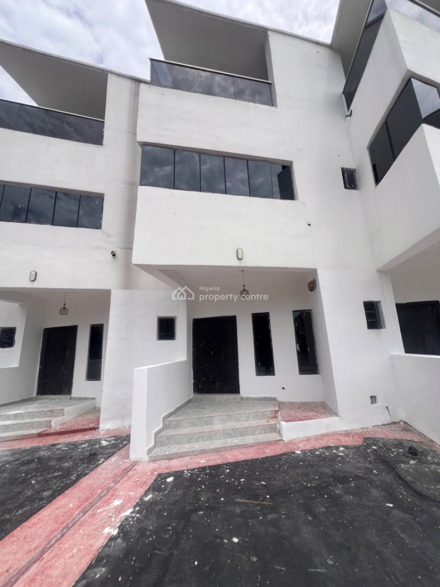 Very Spacious 4 Bedroom Terrace, Ikota, Lekki, Lagos, Terraced Duplex for Rent