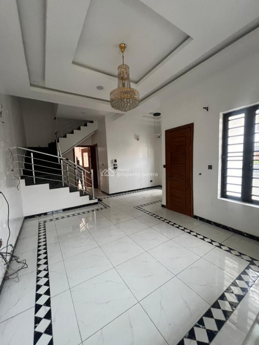 4 Bedroom Semi Detached Duplex, with Bq, Osapa, Lekki, Lagos, Flat / Apartment for Rent