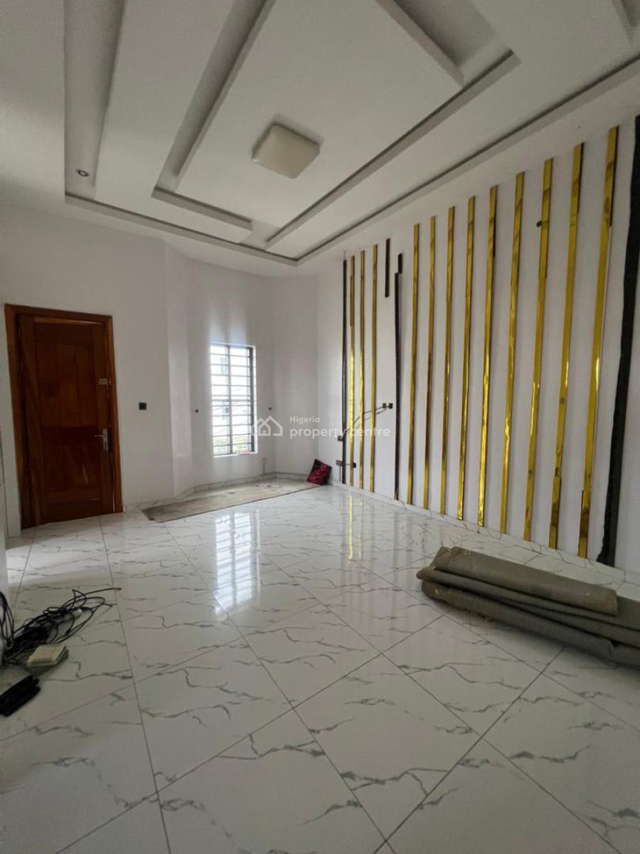 4 Bedroom Semi Detached Duplex, with Bq, Osapa, Lekki, Lagos, Flat / Apartment for Rent