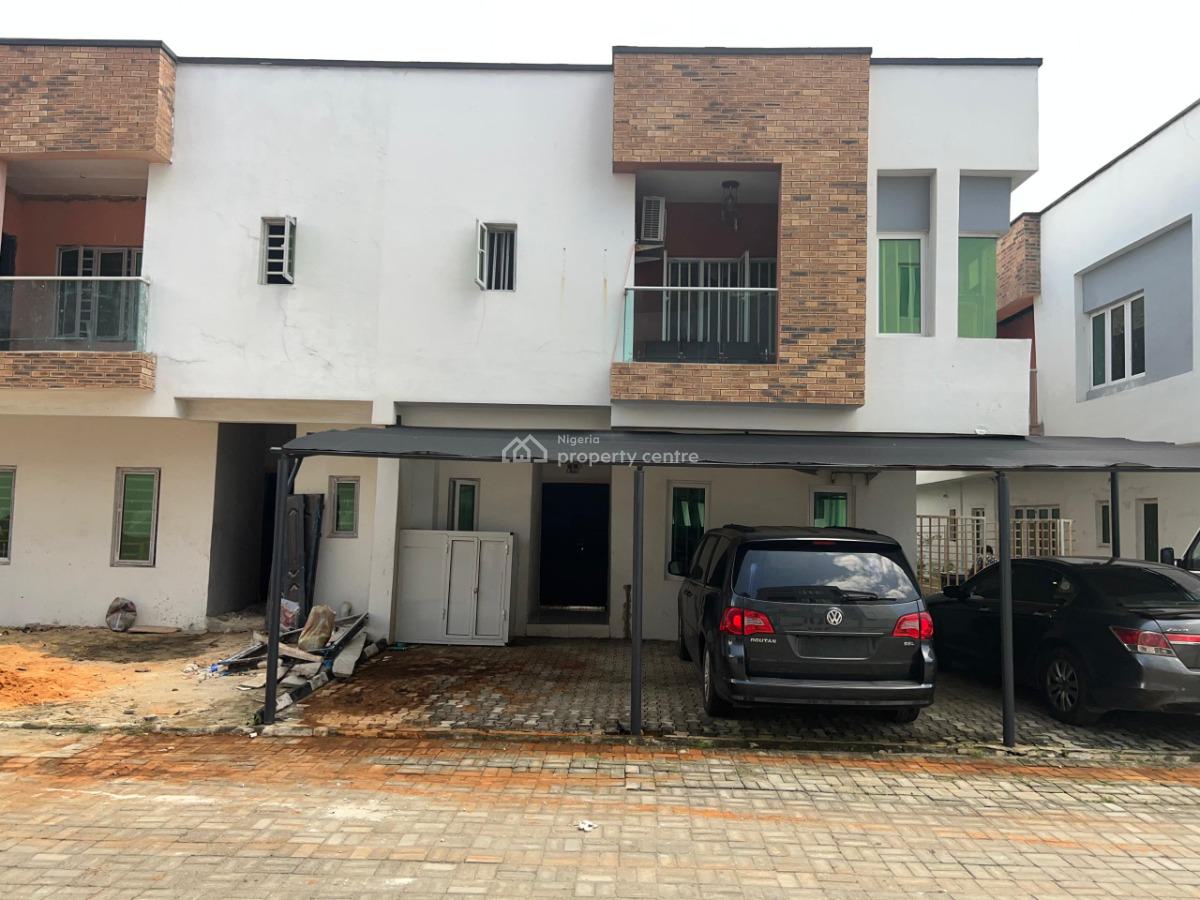 a Conerpiece 4 Bedroom Semi Detached House with Bq, Cyberville Estate, Ikate Elegushi, Lekki, Lagos, Semi-detached Duplex for Sale