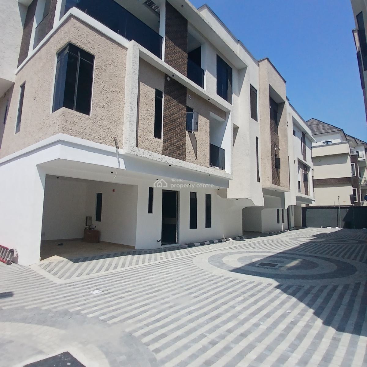 Well Finished 4 Bedroom Terrace Duplex with Bq, Lekki Phase 1, Lekki, Lagos, Terraced Duplex for Sale