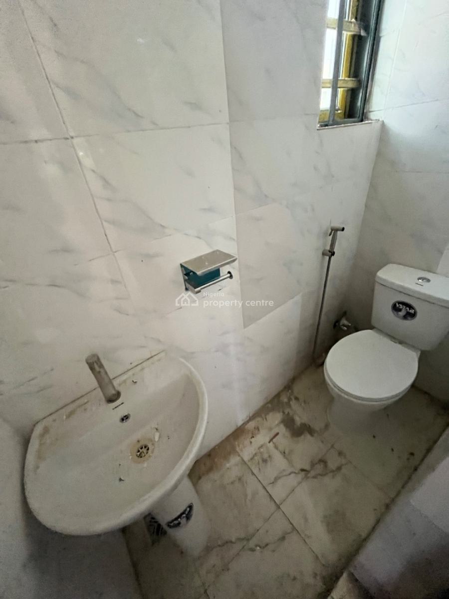 Brand New Beautiful 2 Bedroom Flat Just Portable with Balcony Upstairs, Mobil Road, Ilaje, Ajah, Lagos, Flat / Apartment for Rent