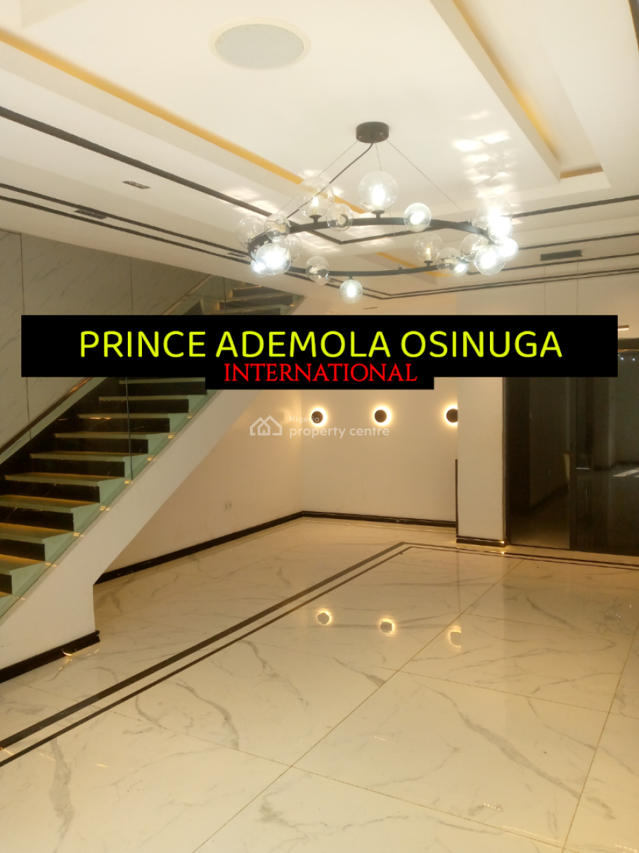 Luxury 4 Bedroom Terrace House +bq, Parkview Estate, Ikoyi, Lagos, Terraced Duplex for Rent
