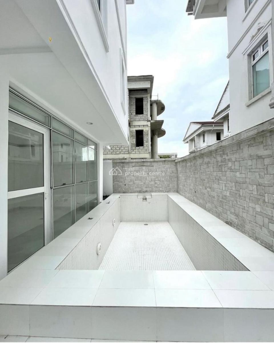 Back Unit 4 Bedroom Detached Duplex with a Room Bq, 1st Avenue, Banana Island, Ikoyi, Lagos, House for Rent