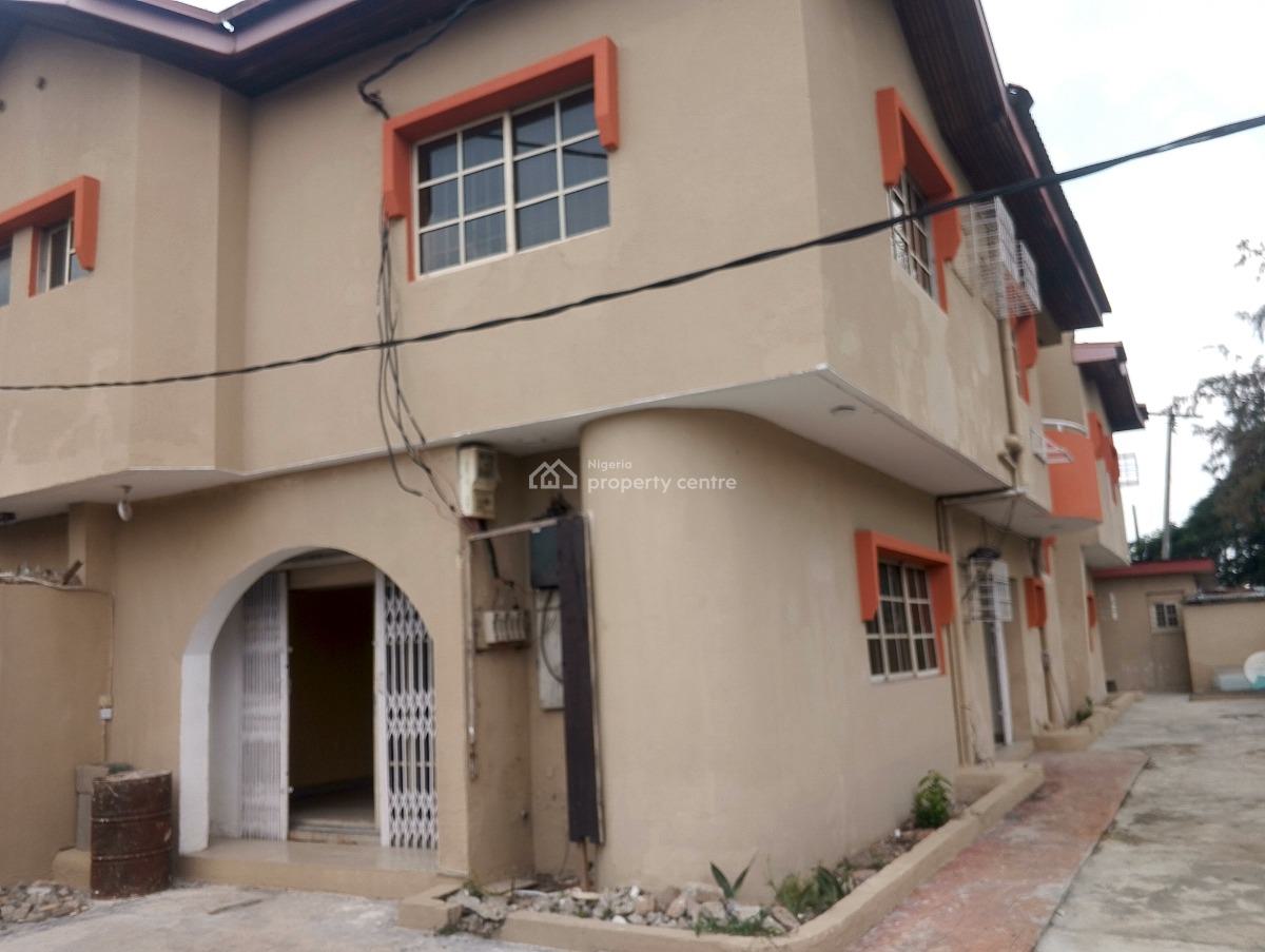 7 Bedroom Semi Detached House with Bq Self Compound, All Room En Suite, Off Awolowo Way, Ikeja, Lagos, Semi-detached Duplex for Rent