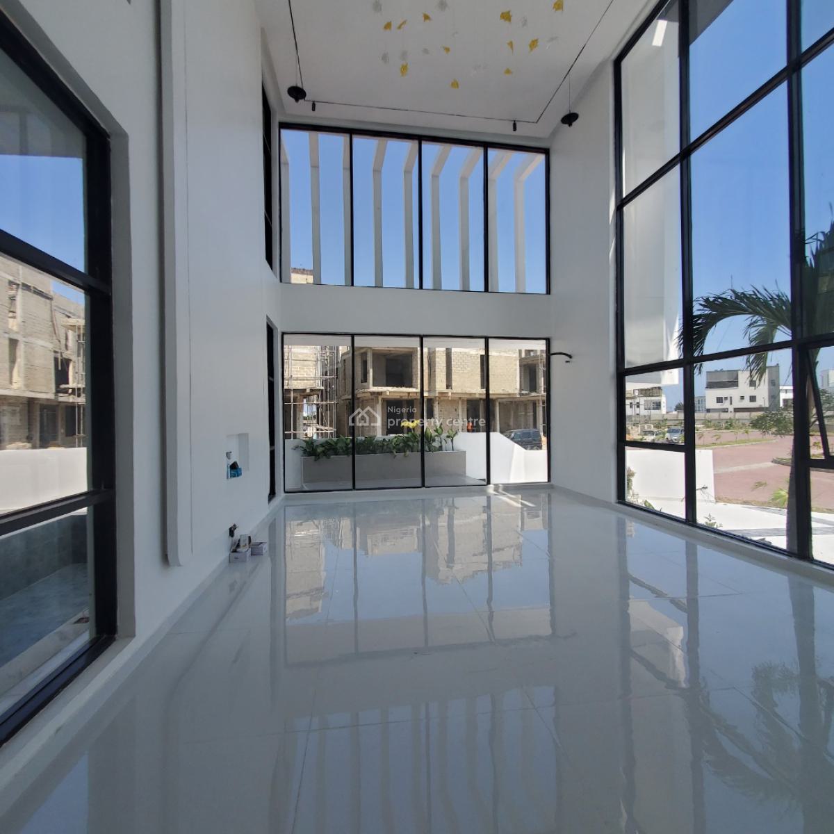 4 Bedroom Duplex Withing a Serene Estate with a Pool,cinema Gym,office, Osapa, Lekki, Lagos, House for Sale