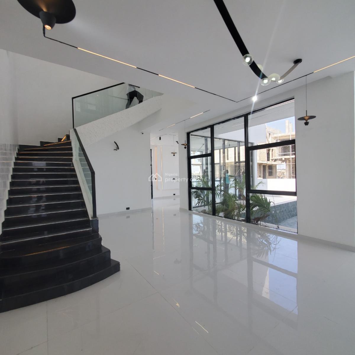 4 Bedroom Duplex Withing a Serene Estate with a Pool,cinema Gym,office, Osapa, Lekki, Lagos, House for Sale