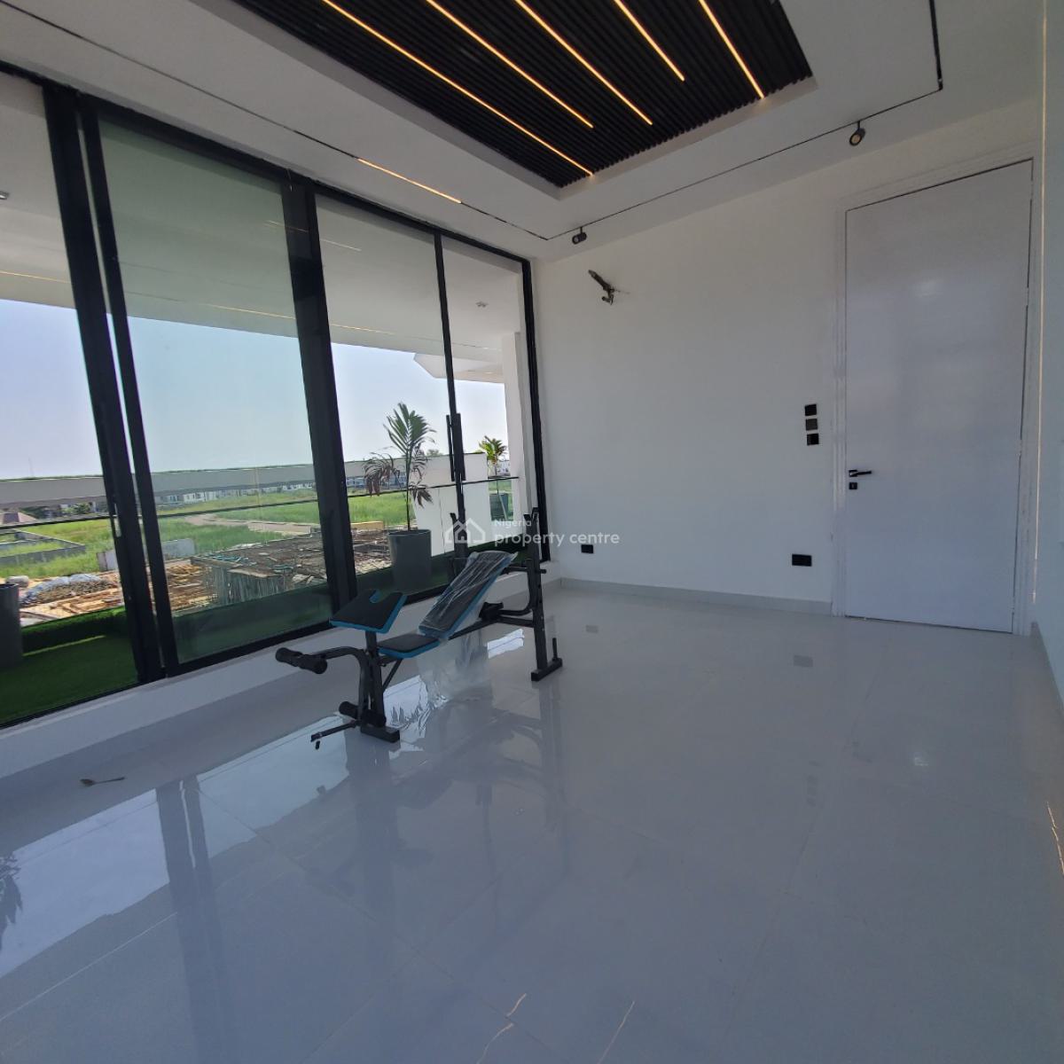 4 Bedroom Duplex Withing a Serene Estate with a Pool,cinema Gym,office, Osapa, Lekki, Lagos, House for Sale
