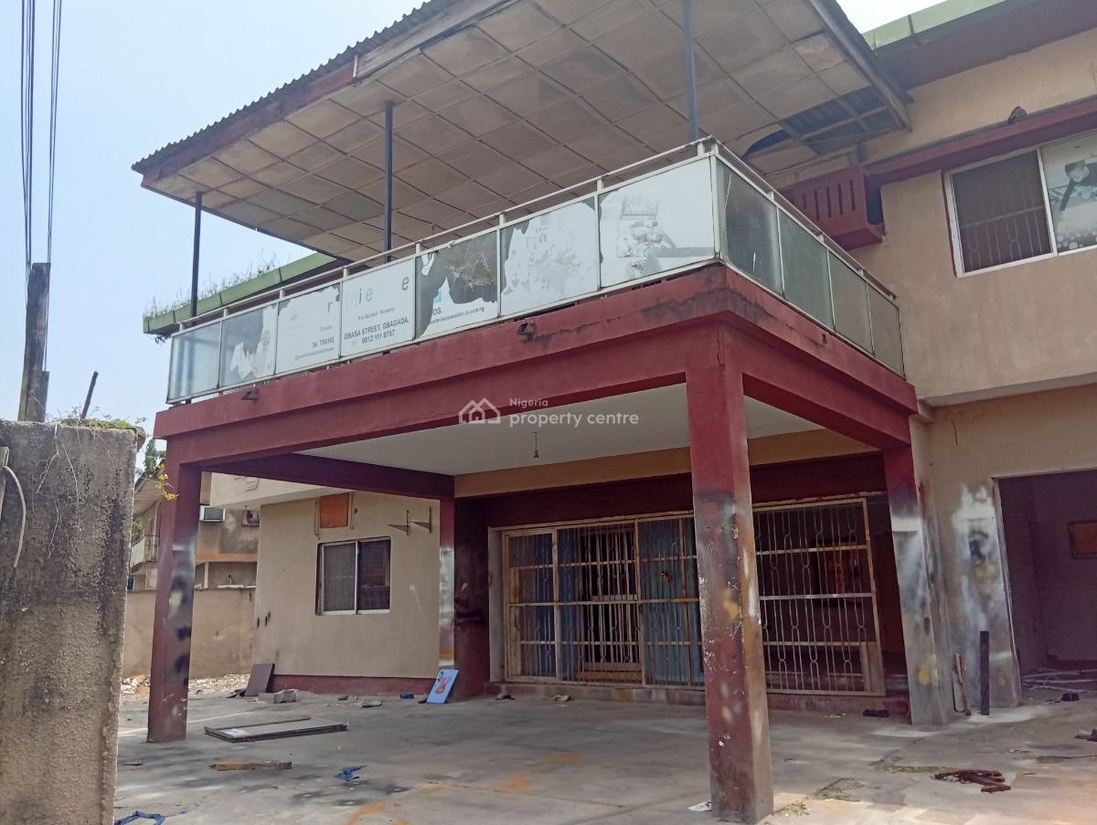Fully Detached 6 Bedrooms Duplex with 2 Bedrooms Bq Upstairs/downstair, Off Ayodele Okeowo Street, Soluyi, Gbagada, Lagos, Detached Duplex for Rent