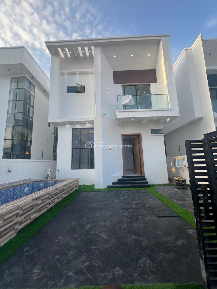 Brand New 4 Bedroom Detached Home, Chevron Toll Gate, Lekki, Lagos, Detached Duplex for Sale