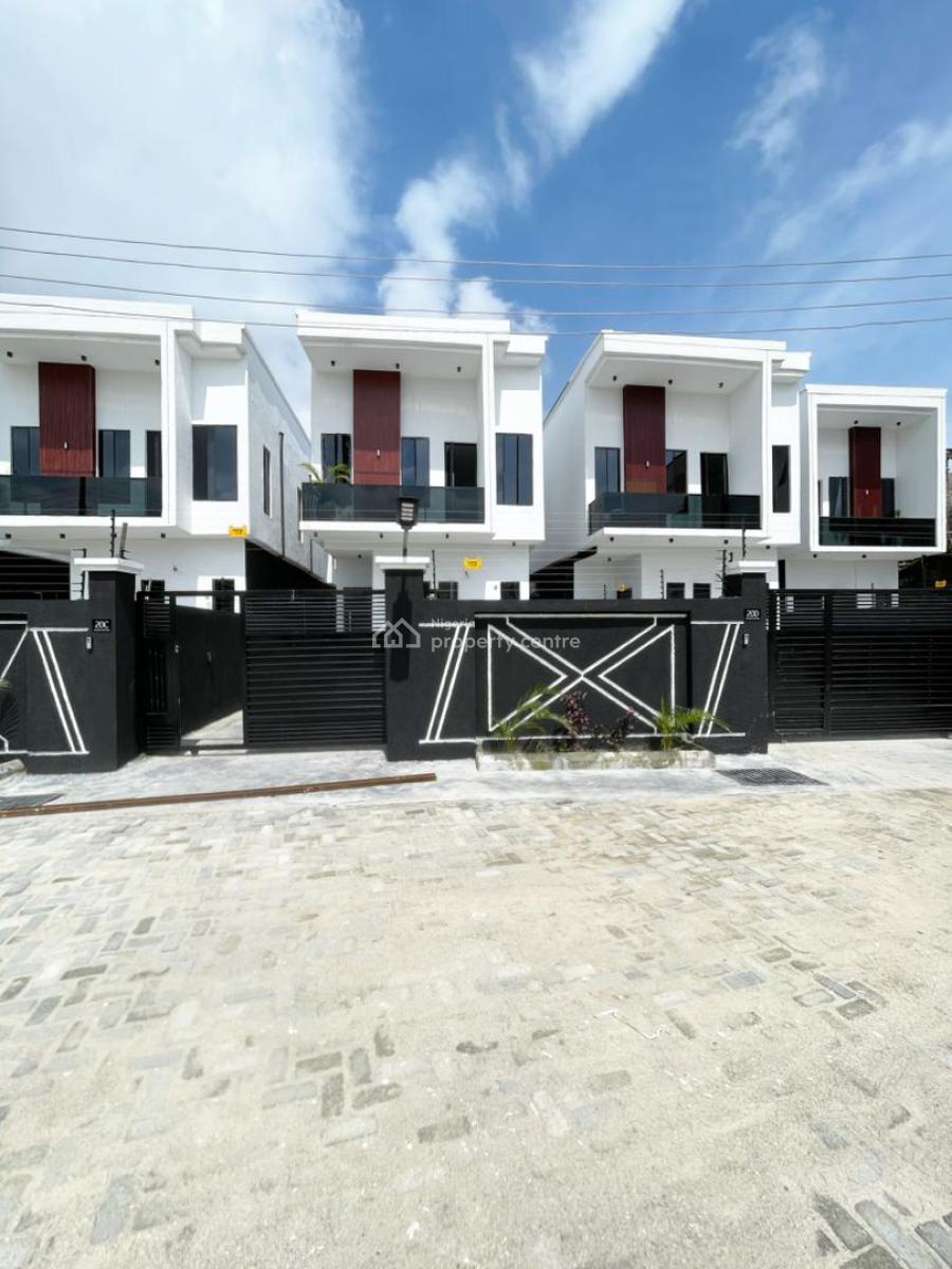 5 Bedroom Fully Detached Duplex with Bq, Chevron, Lekki, Lagos, Detached Duplex for Sale