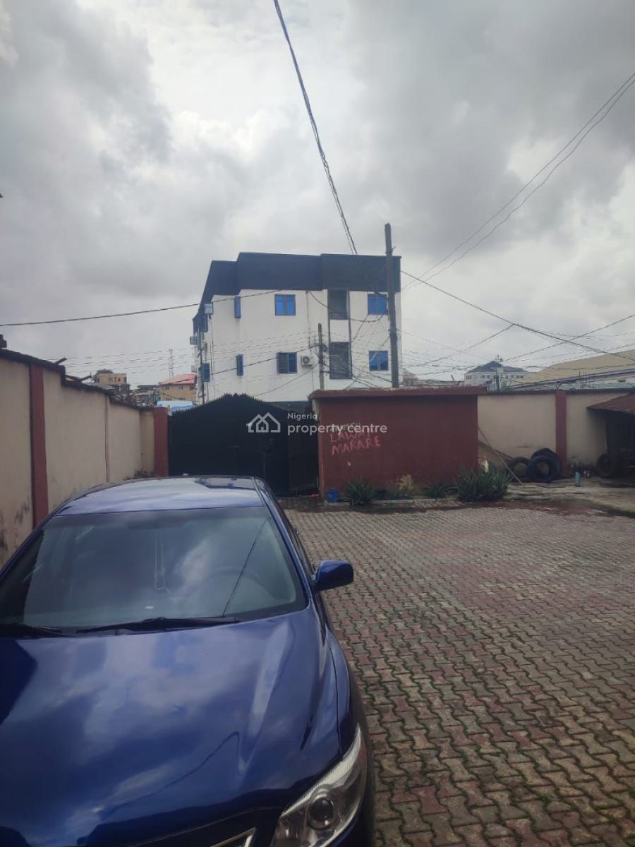 Well Maintain Two Storey Building in an Estate, Yaba, Lagos, House for Sale