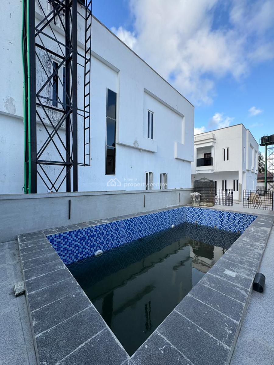 Fully Serviced 4 Bedroom All Ensuite with Bq, Sangotedo, Ajah, Lagos, Terraced Duplex for Sale