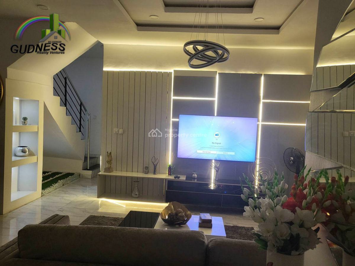 Furnished/unfurnished 4 Bedroom Semi Detached Duplex with Bq, Lekki Conservation Road, Lekki, Lagos, Semi-detached Duplex for Rent