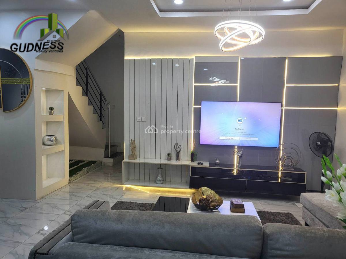 Furnished/unfurnished 4 Bedroom Semi Detached Duplex with Bq, Lekki Conservation Road, Lekki, Lagos, Semi-detached Duplex for Rent