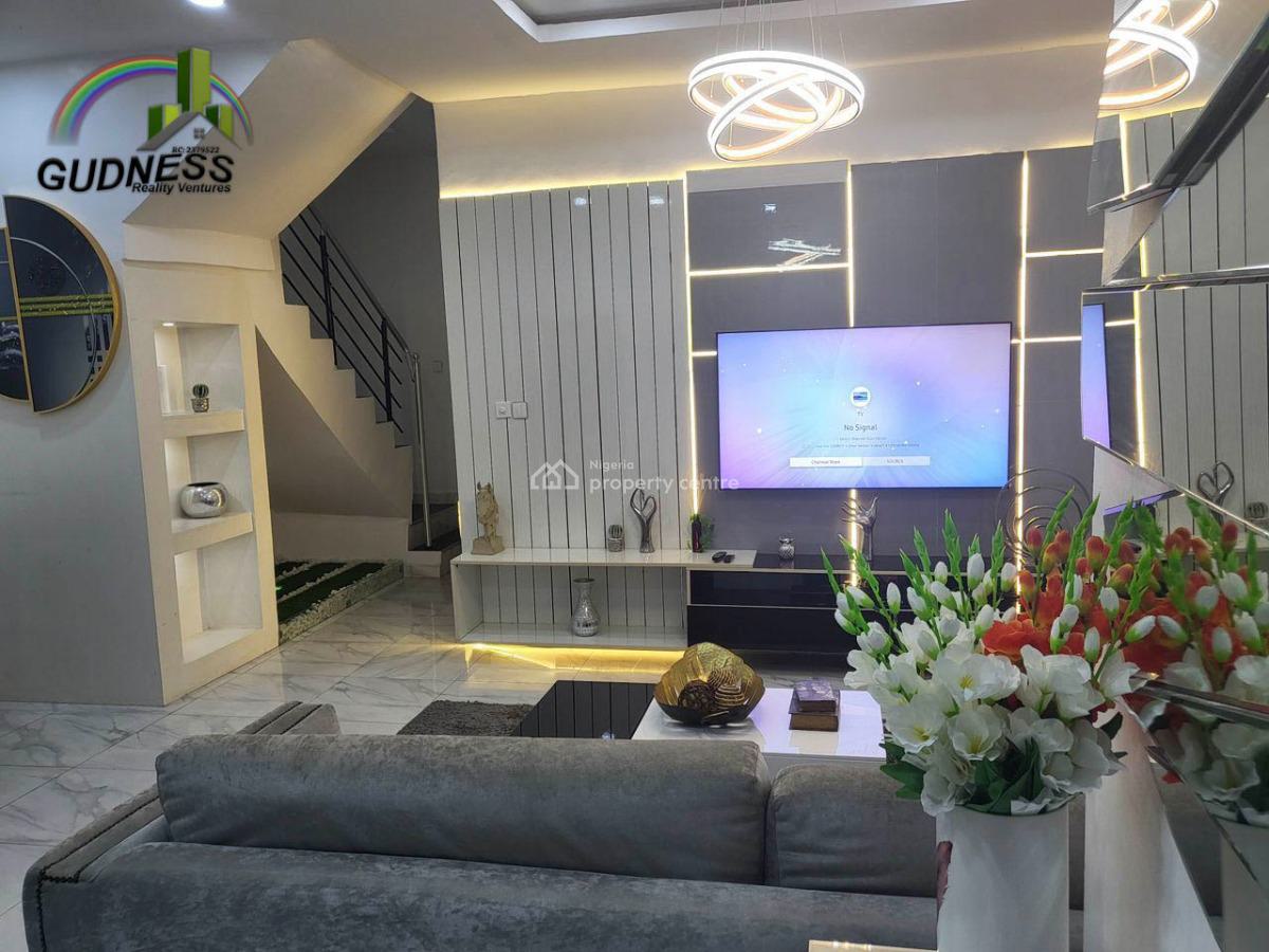 Furnished/unfurnished 4 Bedroom Semi Detached Duplex with Bq, Lekki Conservation Road, Lekki, Lagos, Semi-detached Duplex for Rent