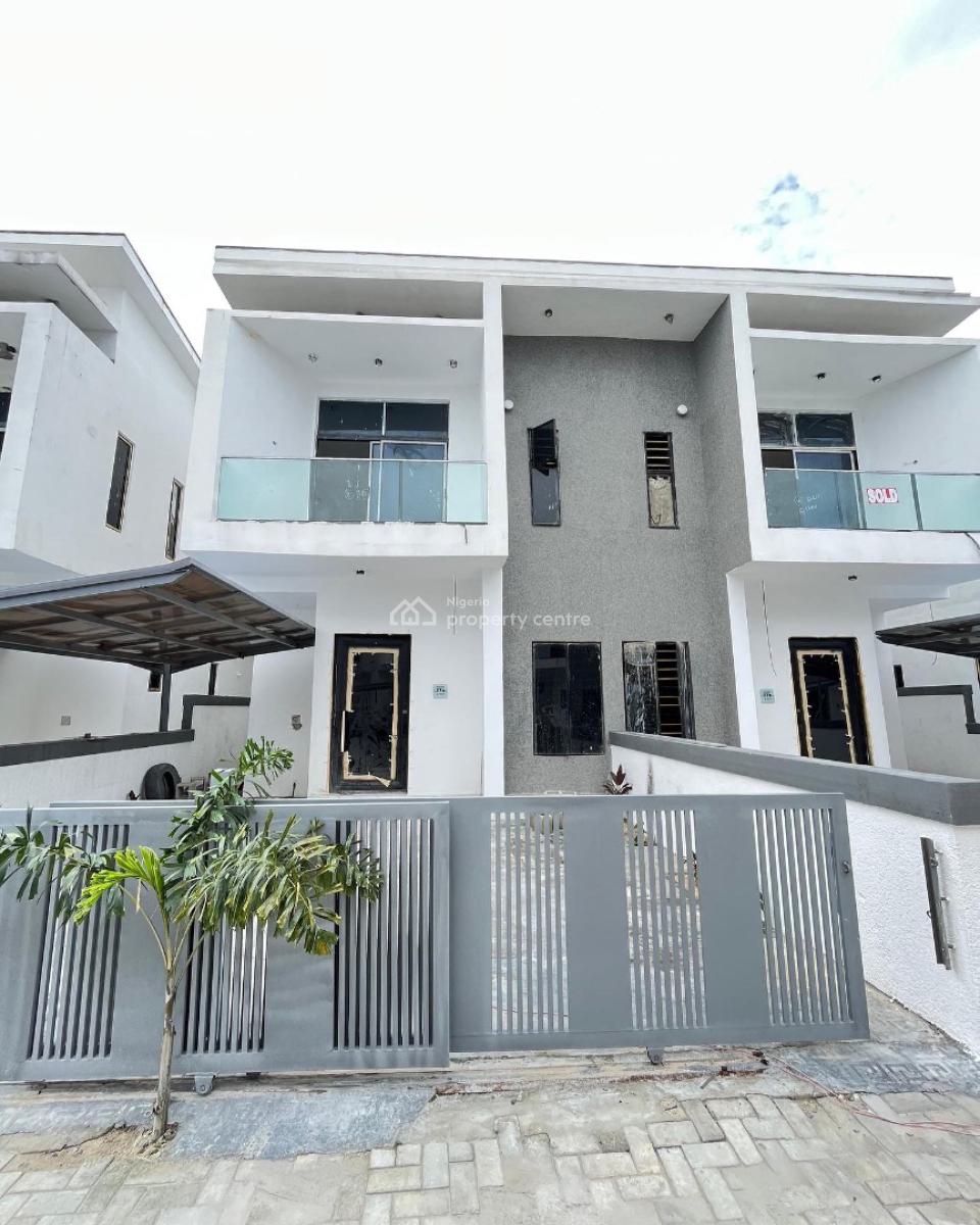 Lovely 4 Bedroom Semi Detached Duplex with Bq, Orchid, Lekki, Lagos, Semi-detached Duplex for Sale