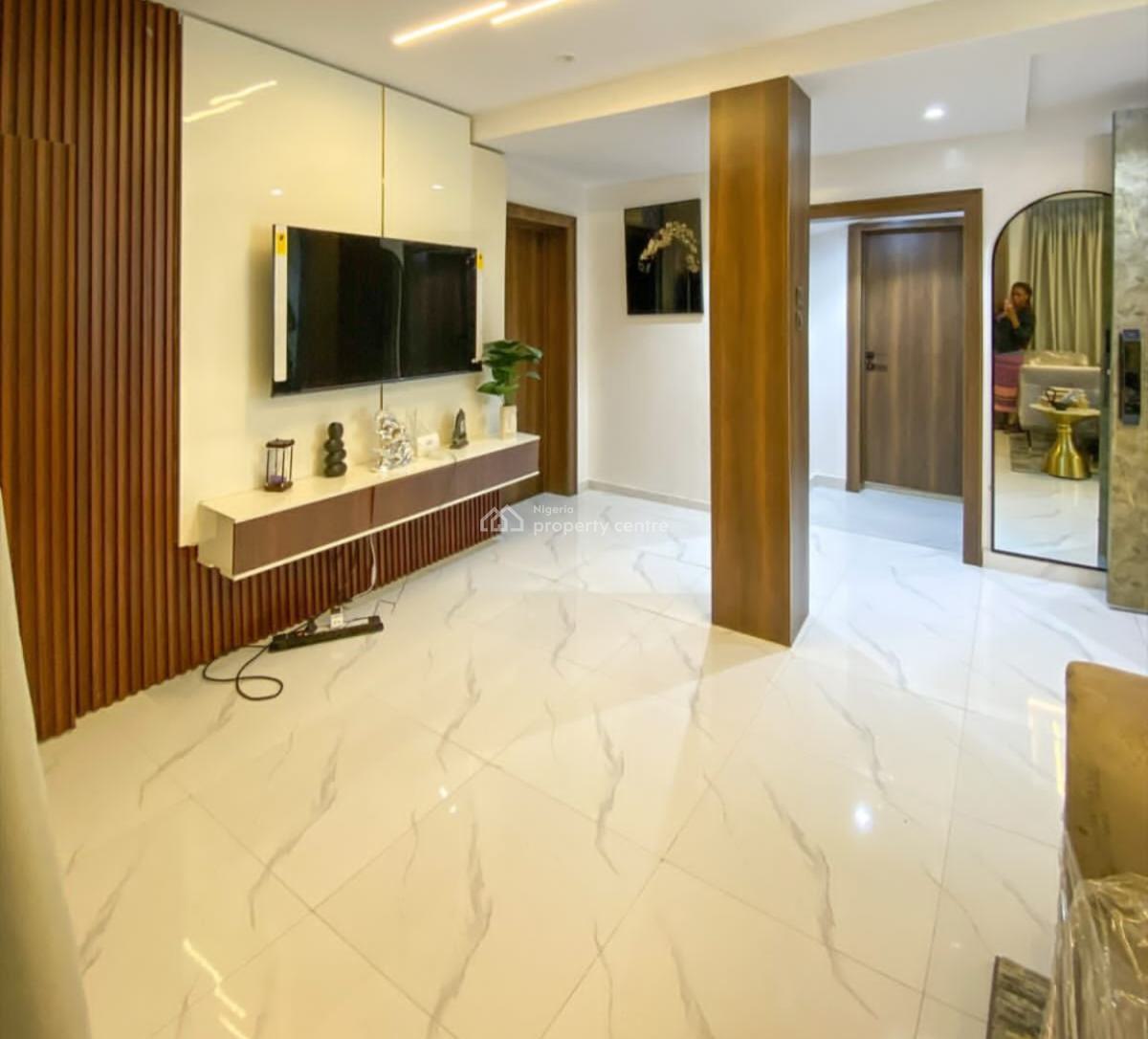Furnished  Studio Apartment with Fully Fitted Kitchen, Lekki Phase 1, Lekki, Lagos, Flat / Apartment for Rent