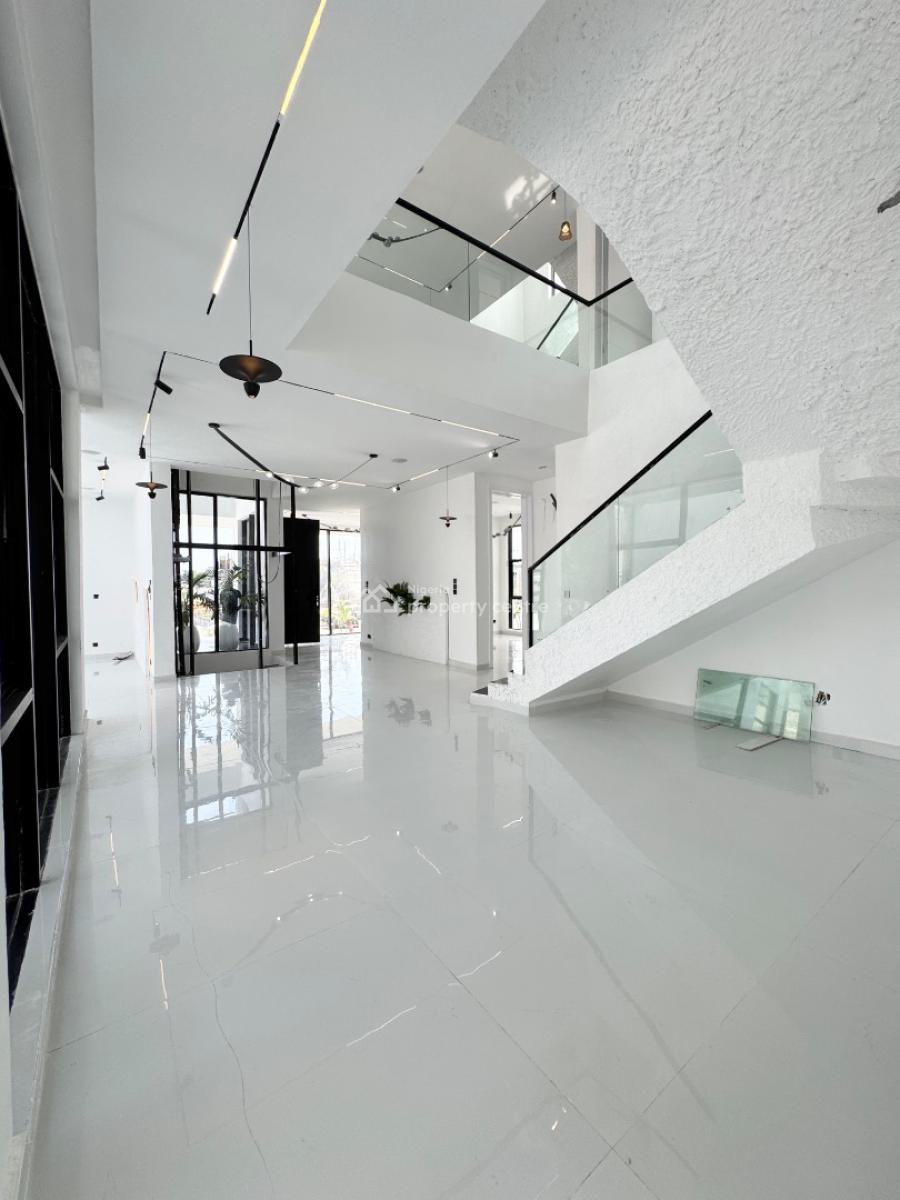 5-bedroom Contemporary Duplex with Elevator, Cinema & Rooftop Lounge, Osapa, Lekki, Lagos, Detached Duplex for Sale