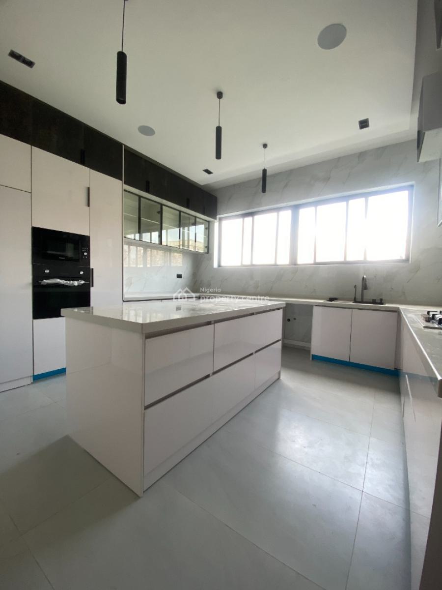 Exceptional 5-bedroom Luxury Waterfront Home, Palm Springs Road, Lekki, Lagos, Semi-detached Duplex for Sale
