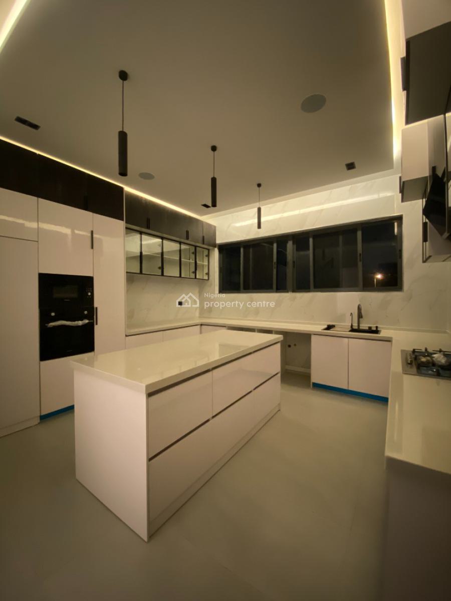 Exceptional 5-bedroom Luxury Waterfront Home, Palm Springs Road, Lekki, Lagos, Semi-detached Duplex for Sale