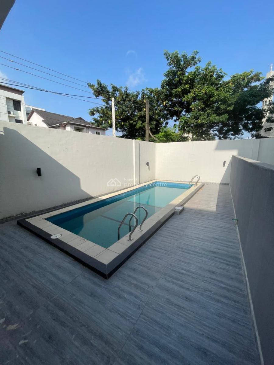 4 Bedrooms Semi Detached House with 2rms Bq, Banana Island, Ikoyi, Lagos, Semi-detached Duplex for Sale