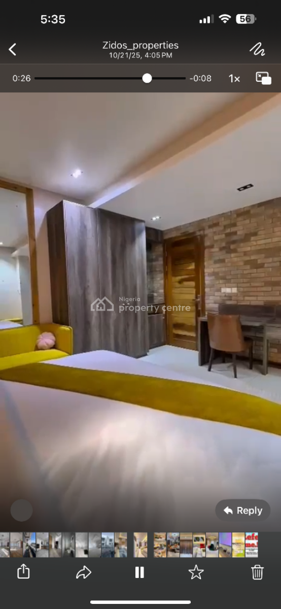 1bedroom Apartment, Lekki Phase 1, Lekki, Lagos, Mini Flat (room and Parlour) Short Let