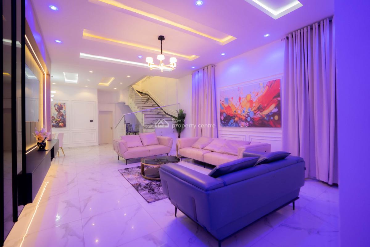 5 Bedroom Self-compound with a Private Swimming Pool, & Snooker Board, Off Freedom Way, Lekki Phase 1, Lekki, Lagos, Detached Duplex Short Let