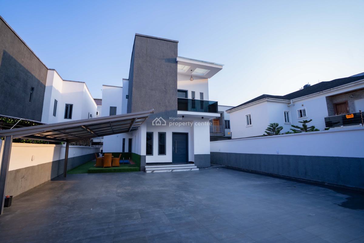 5 Bedroom Self-compound with a Private Swimming Pool, & Snooker Board, Off Freedom Way, Lekki Phase 1, Lekki, Lagos, Detached Duplex Short Let