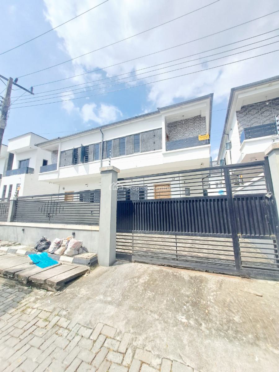 Newly Built 4 Bedroom Semi-detached with Bq in a Gated Estate, Idado, Lekki, Lagos, Semi-detached Duplex for Rent