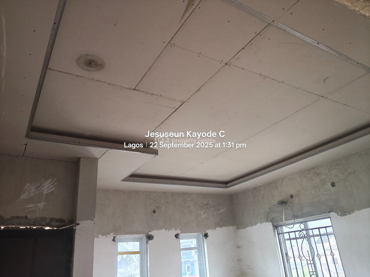 Almost Complete 4 Bedroom Detached House with 2 Nos of 1 Bedroom Flat, Ona Iwamimo Street Off Egbe Road, Ejigbo, Lagos, Detached Duplex for Sale
