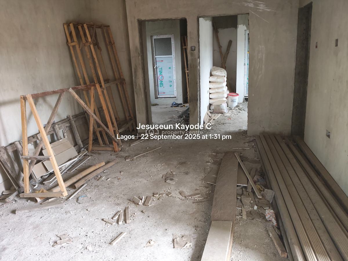 Almost Complete 4 Bedroom Detached House with 2 Nos of 1 Bedroom Flat, Ona Iwamimo Street Off Egbe Road, Ejigbo, Lagos, Detached Duplex for Sale