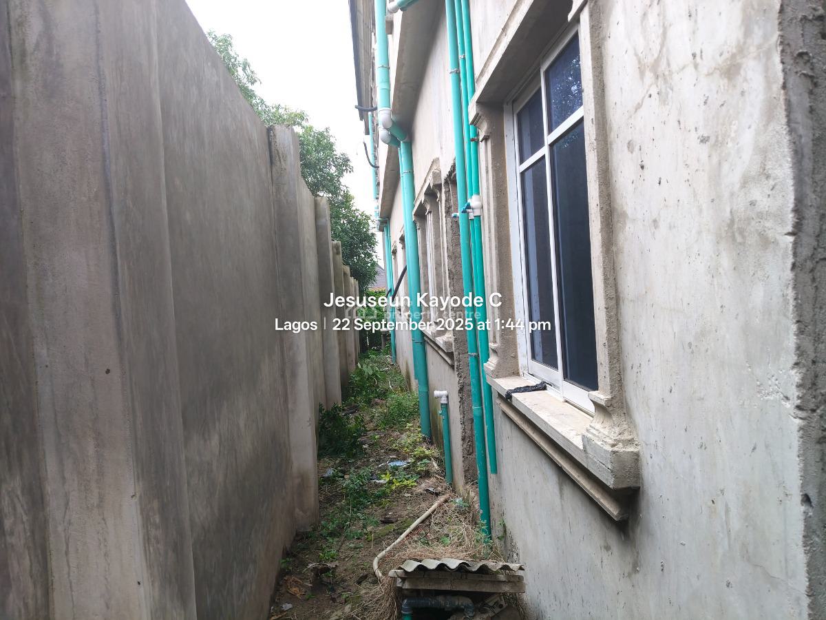 Almost Complete 4 Bedroom Detached House with 2 Nos of 1 Bedroom Flat, Ona Iwamimo Street Off Egbe Road, Ejigbo, Lagos, Detached Duplex for Sale