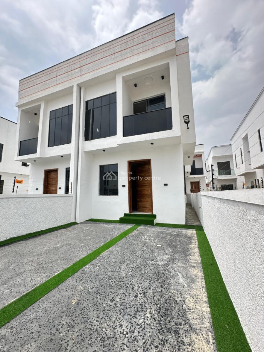 Luxury 4 Bedroom Semi-detached Duplex with Bq, Ikota, Lekki, Lagos, Semi-detached Duplex for Sale