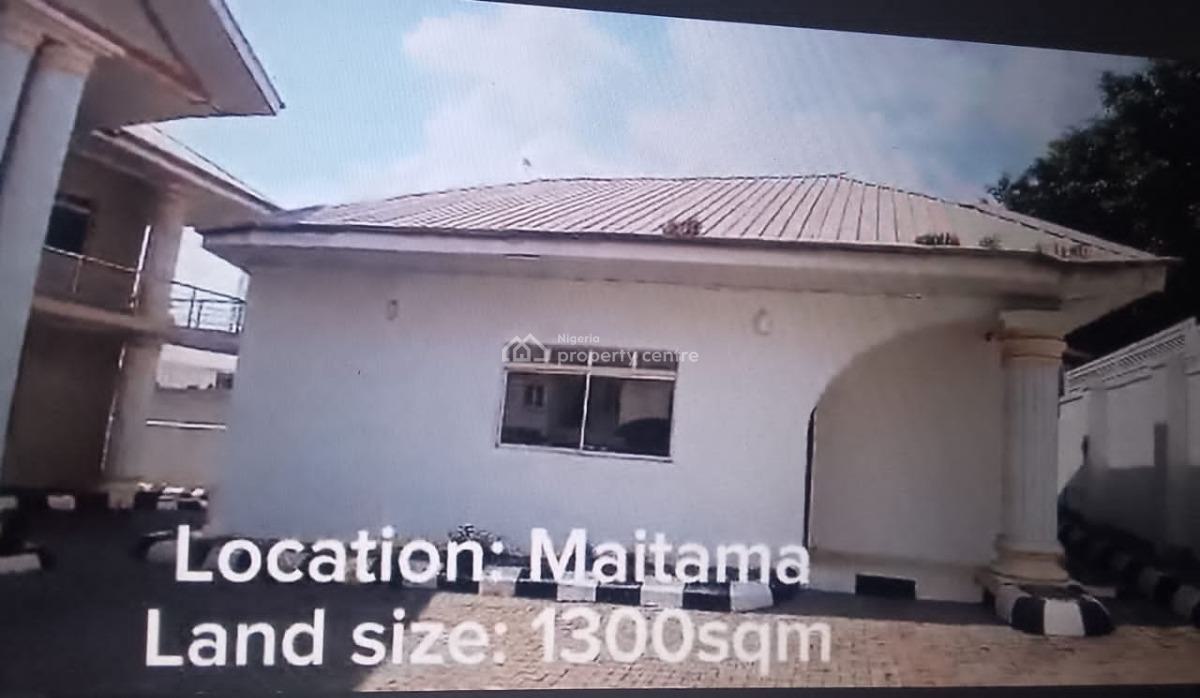 6 Bedroom Duplex/mansion + 2 Bedroom Guest Chalet, Main Maitama, Maitama District, Abuja, Detached Duplex for Sale